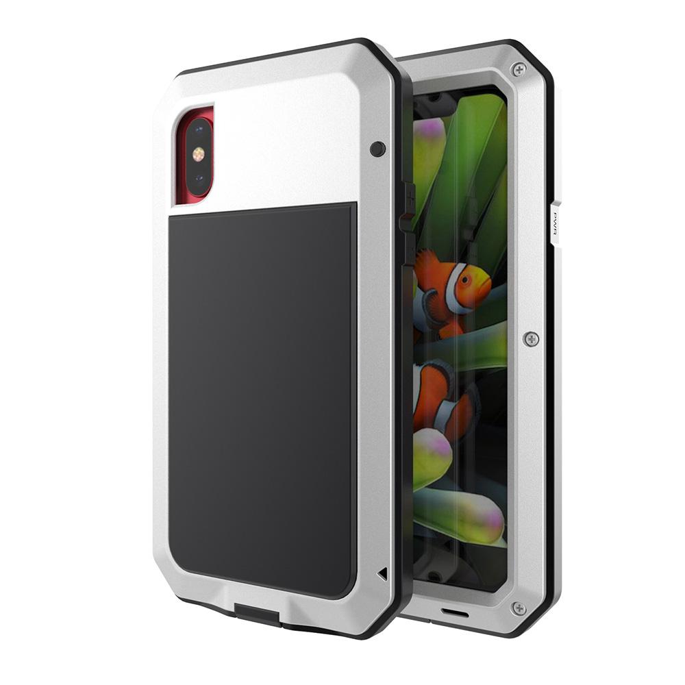 Three Layered Aluminum Metal Phone Case For iPhone X