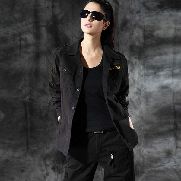 Airborne Army Style Long Sleeve Shirt