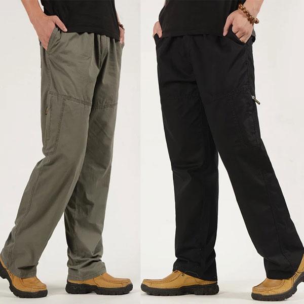 Casual Wear Multi-Pocket Plus Size Cargo Pant