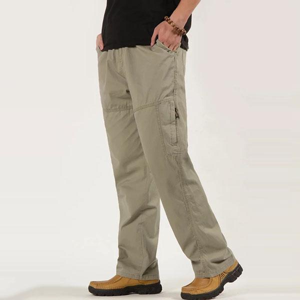 Casual Wear Multi-Pocket Plus Size Cargo Pant