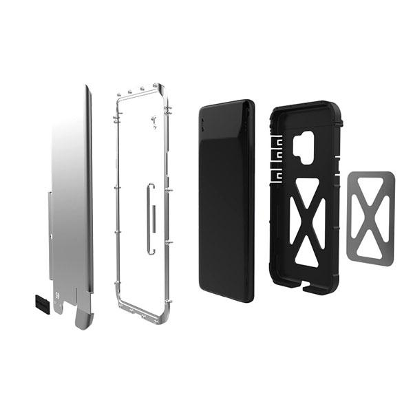 Three Layers Ironman Element Phone Case For Galaxy S9 and S9+