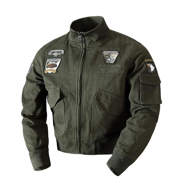 Army Style Short Bomber Jacket