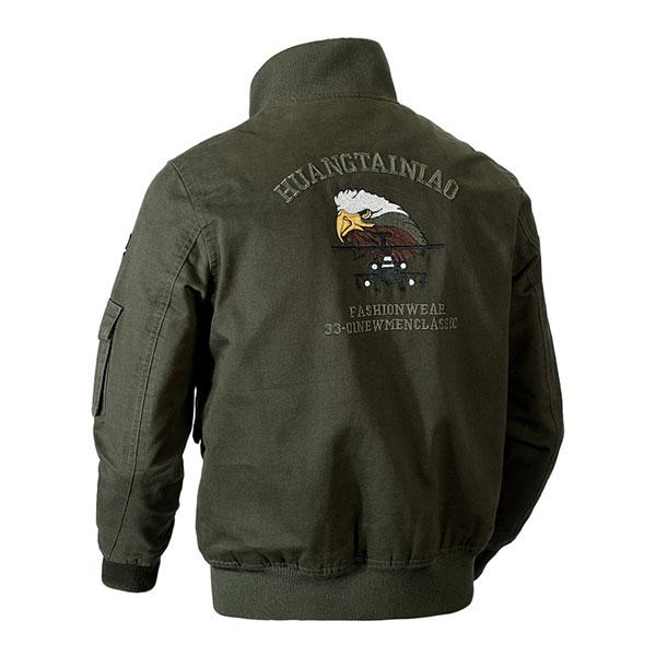Army Style Short Bomber Jacket