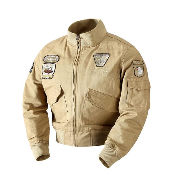 Army Style Short Bomber Jacket
