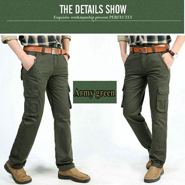 Casual Wear Men's Cargo Pant Large Size Available
