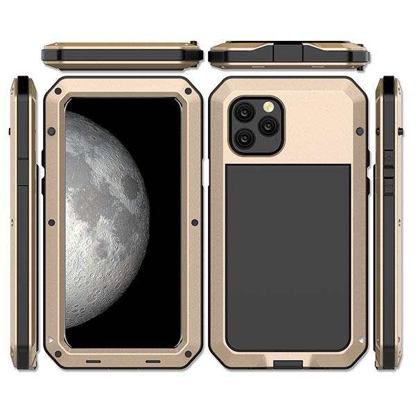 Ultra Protection Three Layered Aluminum Metal Phone Case For iPhone 11/ 11PRO/ 11PRO MAX