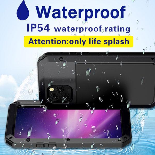 Ultra Protection Three Layered Aluminum Metal Phone Case For iPhone 11/ 11PRO/ 11PRO MAX