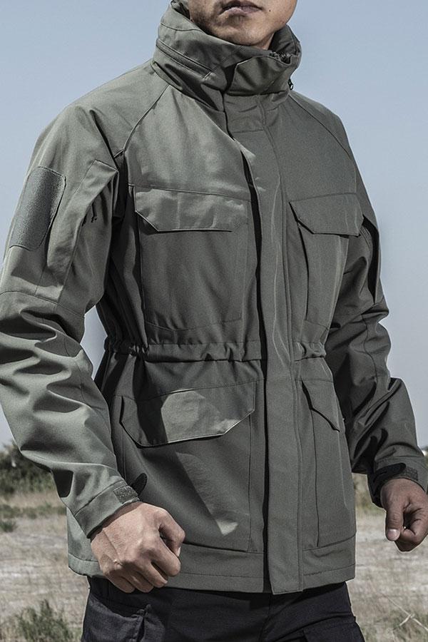 High Qulaity Men's Tactical Trench Coat