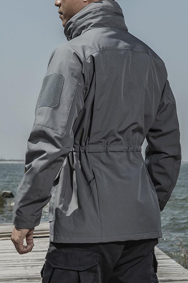 High Qulaity Men's Tactical Trench Coat