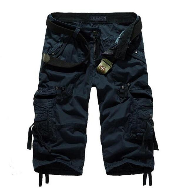 Plus Size 29-40 Summer Loose Cargo Shorts