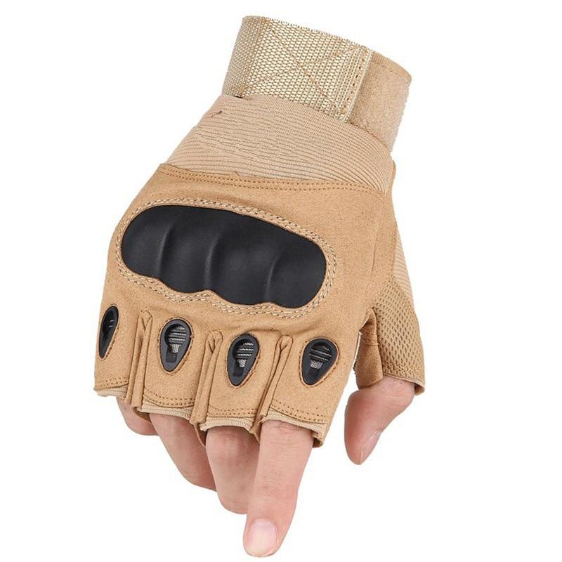 Tactical Fingerless Gloves Military Army Shooting Paintball Airsoft Gloves