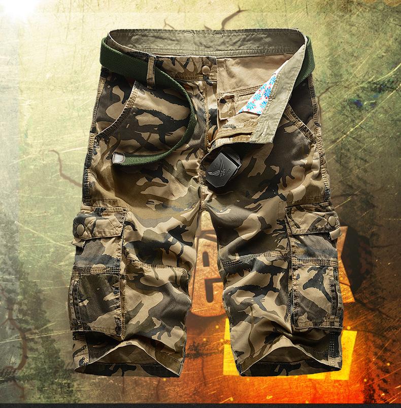 Camouflage Cargo Casual Short Pant