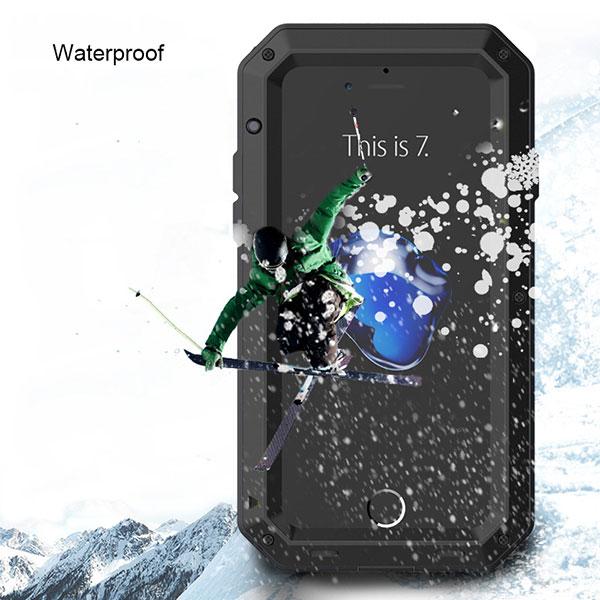 Water Dirt and Shock Proof 360 Degree Protection Phone Case For iPhone 7 And 7 PLUS