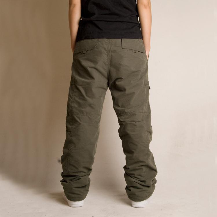 Winter Wear Double Layer Thick Cotton Outdoor Men's Pants