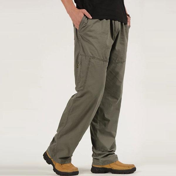 Casual Wear Multi-Pocket Plus Size Cargo Pant