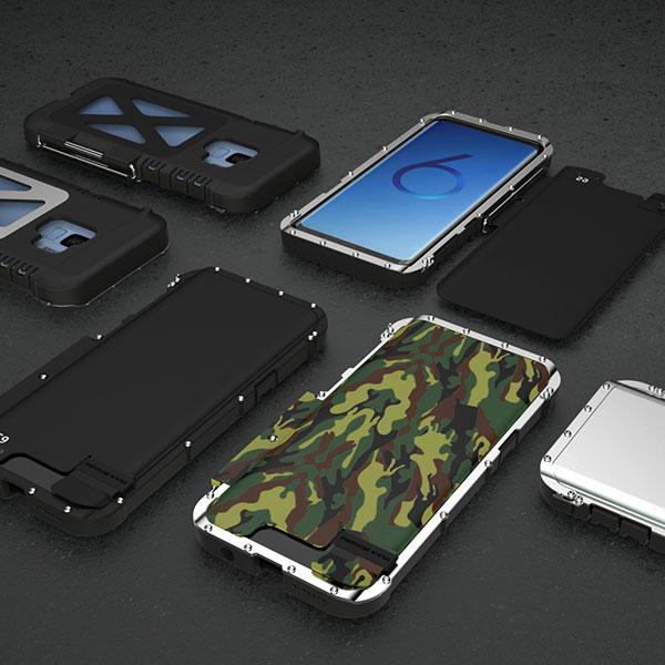 Three Layers Ironman Element Phone Case For Galaxy S9 and S9+