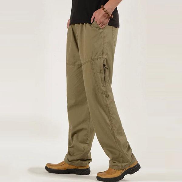 Casual Wear Multi-Pocket Plus Size Cargo Pant