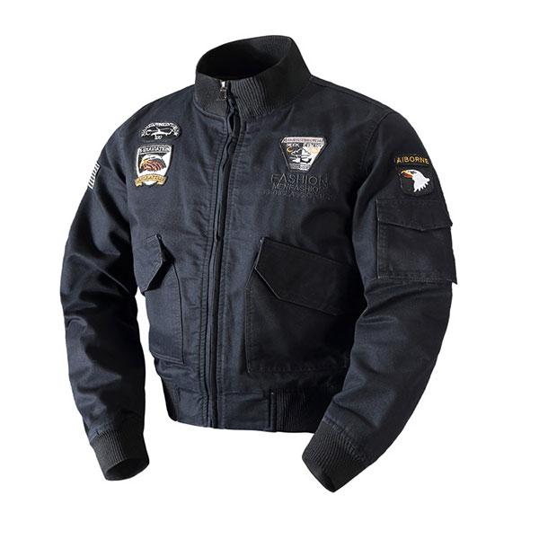 Army Style Short  Bomber Jacket