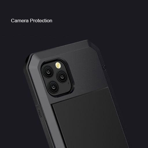 Ultra Protection Three Layered Aluminum Metal Phone Case For iPhone 11/ 11PRO/ 11PRO MAX