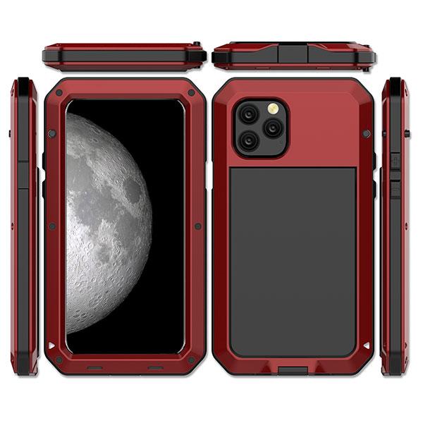 Ultra Protection Three Layered Aluminum Metal Phone Case For iPhone 11/ 11PRO/ 11PRO MAX