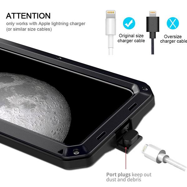 Ultra Protection Three Layered Aluminum Metal Phone Case For iPhone 11/ 11PRO/ 11PRO MAX