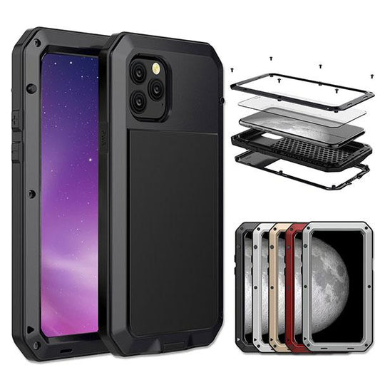 Ultra Protection Three Layered Aluminum Metal Phone Case For iPhone 11/ 11PRO/ 11PRO MAX