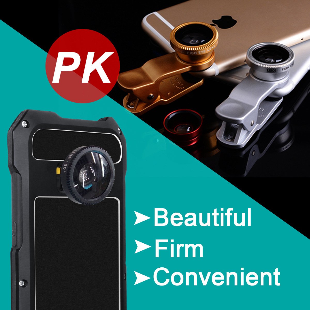 All Around Protection Water Dirt And Shock Proof Phone Case For SAMSUNG Galaxy S8 And S8+ With External Camera