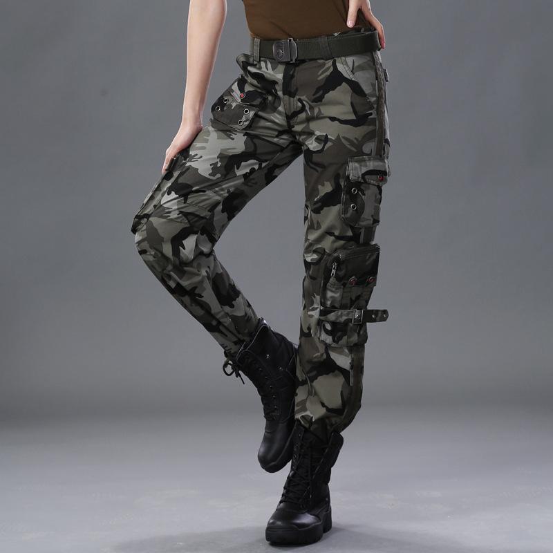 Women Army Style Pant Large Size Available