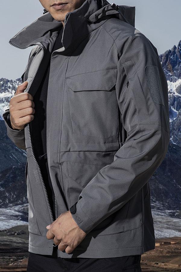 High Qulaity Men's Tactical Trench Coat