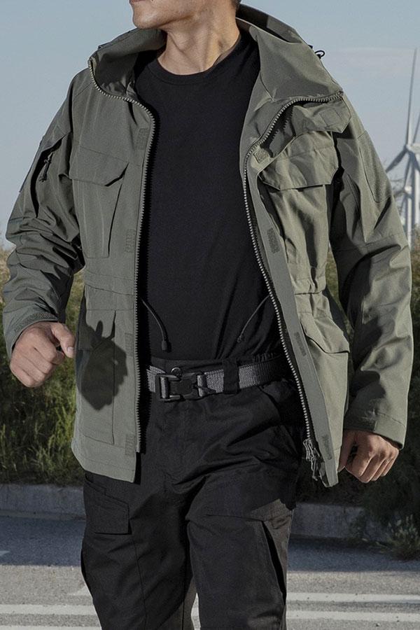 High Qulaity Men's Tactical Trench Coat