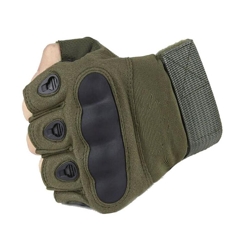 Tactical Fingerless Gloves Military Army Shooting Paintball Airsoft Gloves